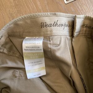 Weatherproof Men's Beige Chinos